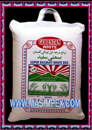 Golistan Basmati Reis White 10 Kg