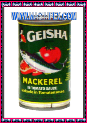 Geisha Makrele in tomatensauce 155g