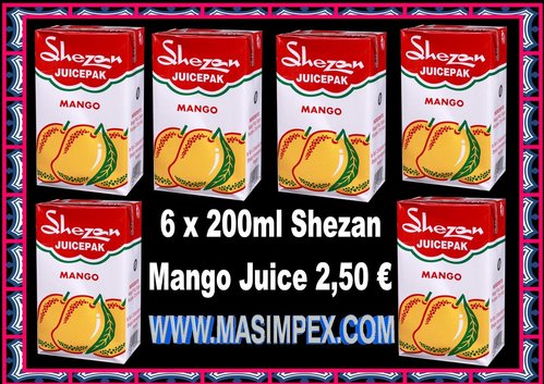 Shezan Mango Saft 6x200ml