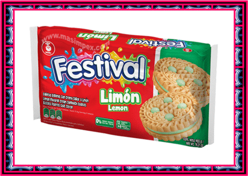 Festival Cookies Limon Geschmack 403g