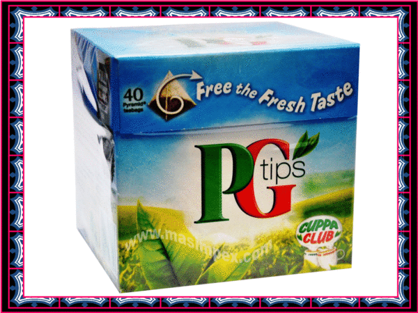 PG Tips Black Tea 40 Bags 124,7g