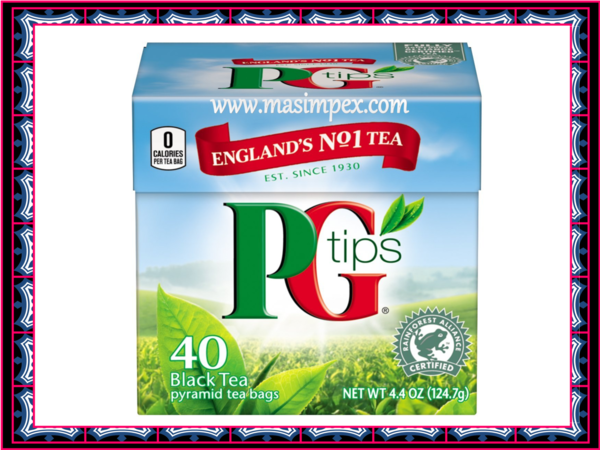 PG Tips Black Tea 40 Bags 124,7g