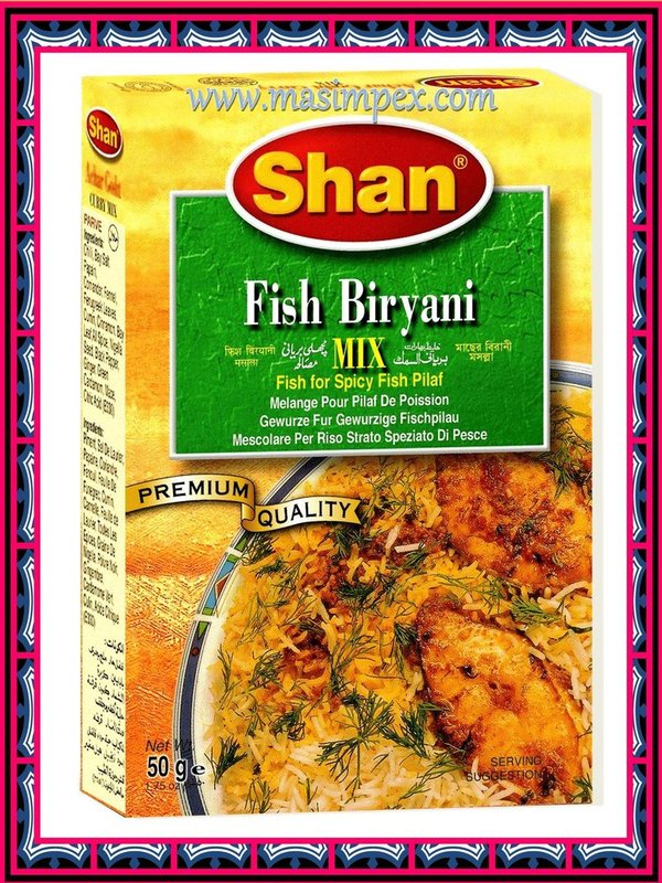 Shan Biryani Fish 50g