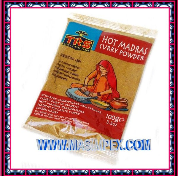 TRS Madras Curry Powder Hot 100g