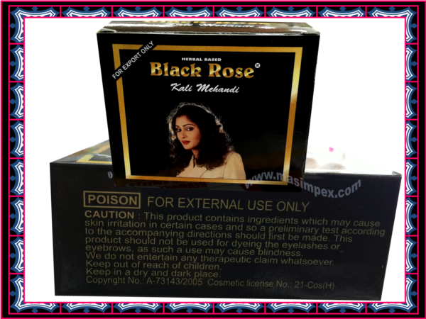 Hair Color Black Rose (Black) 50g