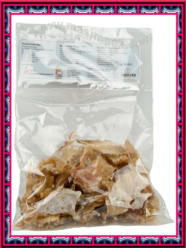 Dried Stock Fisch Belly pieces 100g