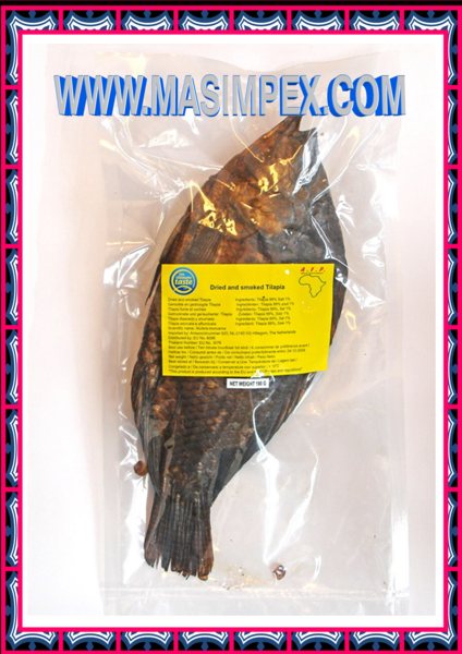 Dried and smoked Tilapia 250g