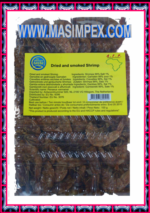 Dried and Smoked Shrimps 80g