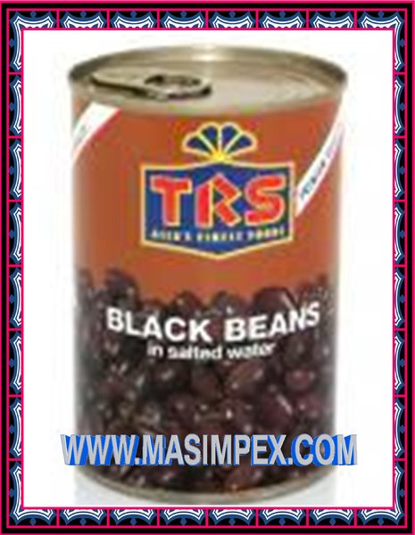 Boiled Black Beans 400g