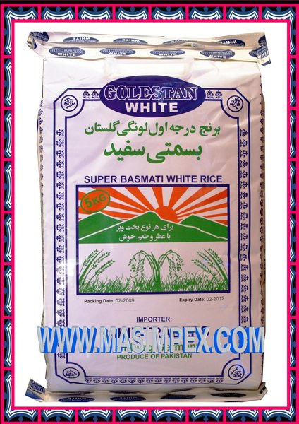 Golistan Basmati Reis White 5 Kg