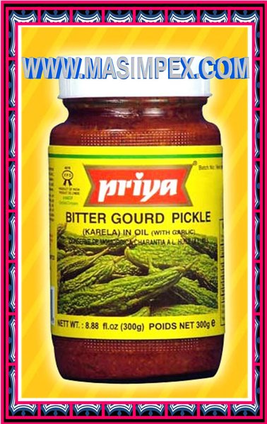 Priya Bitter Gourd Pickle 300g