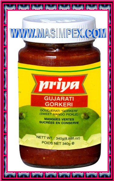 Priya Gujarati Gorkeri Pickle 300g