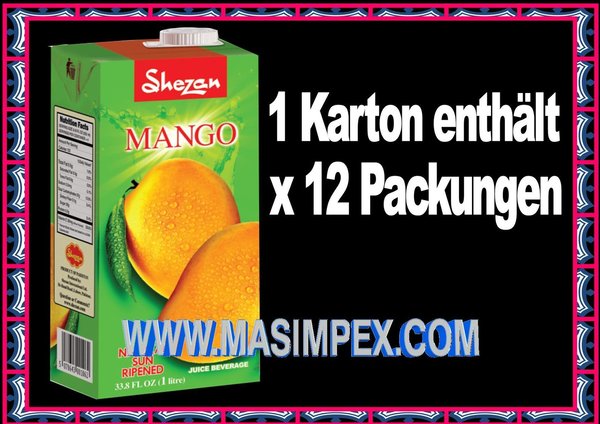 Shezan Mango Saft 12x1L