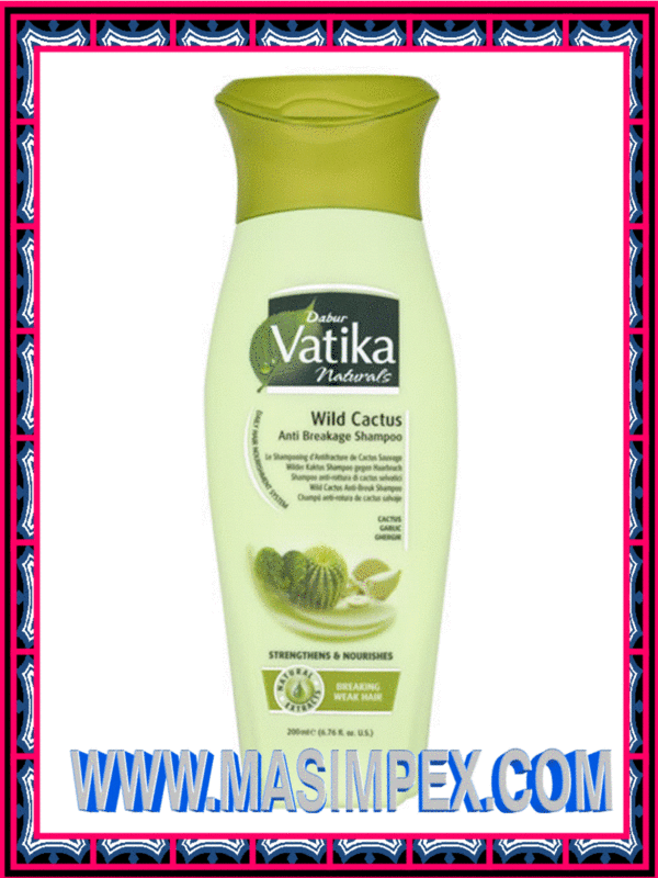 Dabur Vat Wild Cactus Shampoo 200ml