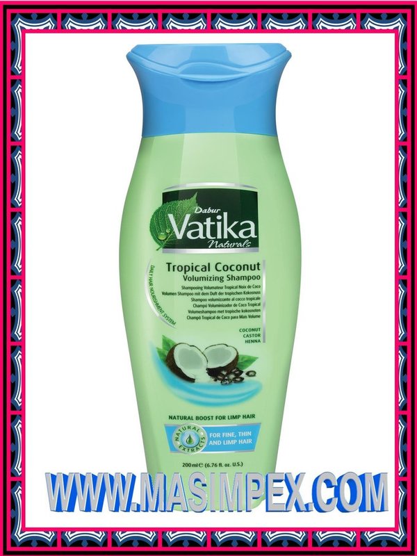 Dabur Vatika Coconut Shampoo 200ml