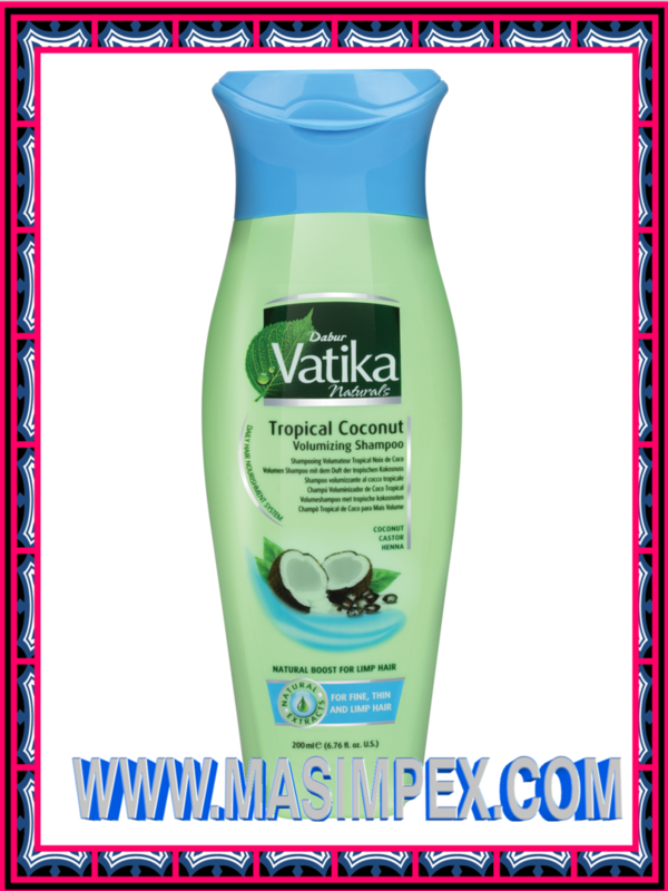 Dabur Vatika Coconut Shampoo 200ml