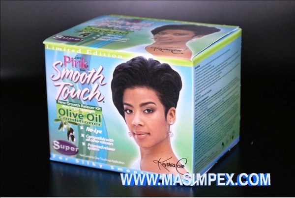 Pink Smooth Touch Relaxer Kit Super