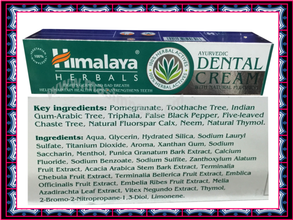 Ayurvedic Dental Cream 100g