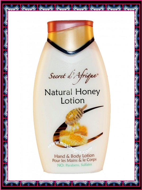 Secret d Afrique Natural Honey Lotion 500ml