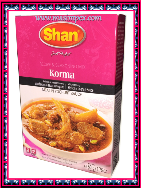 Shan Korma Curry Masala 100g