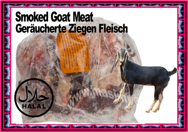 Goat Meat Smomed 1 Kg