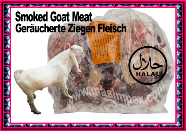 Goat Meat Smomed 1 Kg