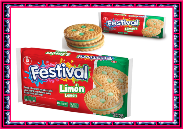 Festival Cookies Limon Flavour 403g